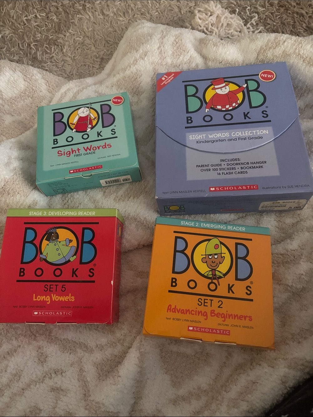 BOB Books Sight Words & Early Readers Set - Colorful Boxed Sets